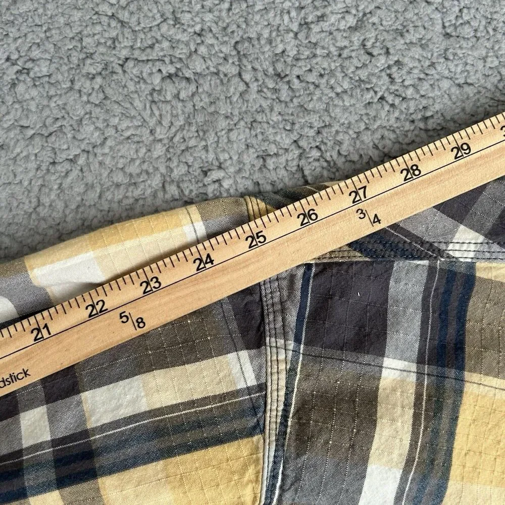 Red Head Flannel Shirt Mens Adult 2 XT Multicolor Plaid Button Up Long Sleeve - Picture 10 of 12